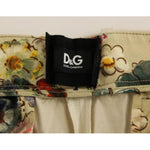 Dolce & Gabbana Beige Cotton Chinos Pants Jeans & Pants