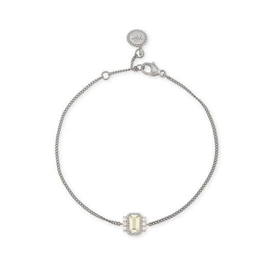 Elegant bracelet from 24KAE JEWELS JEWELRY Mod. 22424S featuring a delicate design with a central gemstone.