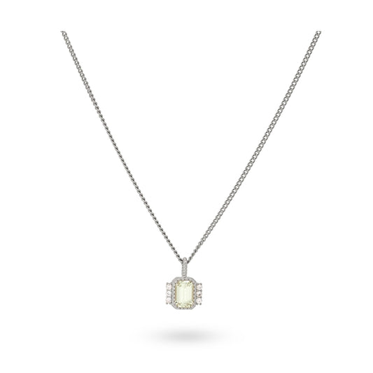 Elegant necklace featuring 24KAE JEWELS JEWELRY Mod. 32425S with a radiant pendant, set against a white background.
