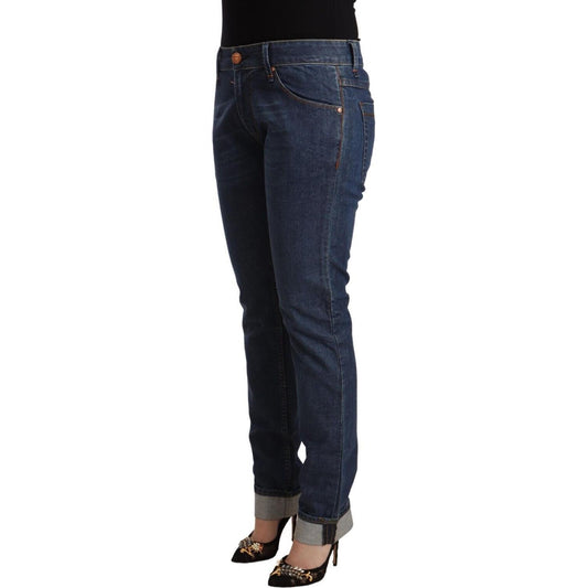 Acht Elegant Mid Waist Skinny Denim Acht Dark Slate Gray