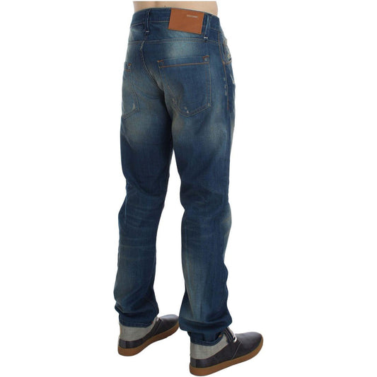 Acht Chic Baggy Low Fit Denim Delight Acht Dark Slate Gray