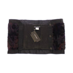 Dolce & Gabbana Purple MINK Fur Scarf Foulard Neck Wrap