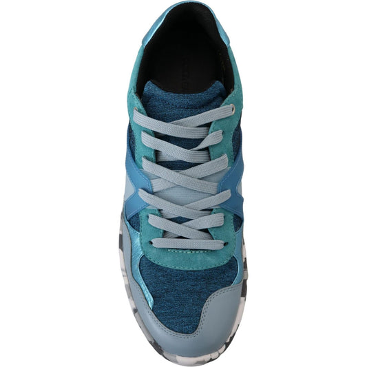 Dolce & Gabbana Elevate Your Sneaker Game with Chic Low Tops Dolce & Gabbana Slate Gray