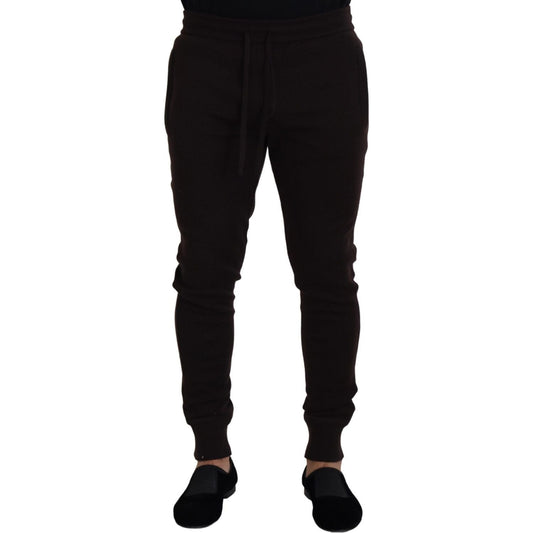 Dolce & Gabbana Opulent Cashmere Blend Sweatpants Dolce & Gabbana Black