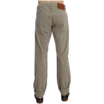 Acht Beige Cotton Patchwork Jeans Jeans & Pants