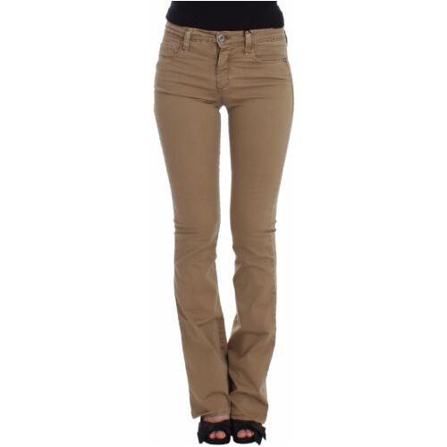 Costume National Chic Beige Straight Leg Fashion Jeans Costume National Dim Gray