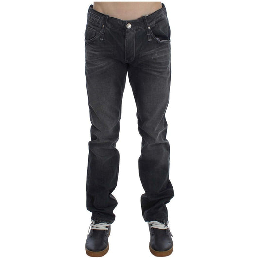 Acht Elevate Your Style with Timeless Gray Jeans Acht Dark Slate Gray