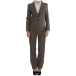 BENCIVENGA Beige Wool Cotton Suit