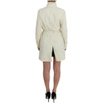P.A.R.O.S.H. Beige Weather Proof Trench Jacket Coat Coats & Jackets