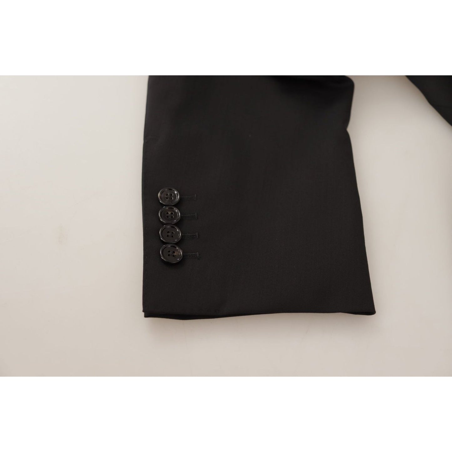 Dolce & Gabbana Black Single Breasted Jacket MARTINI Blazer