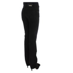 Costume National Black Cotton Slim Fit Bootcut Jeans SIG30120-4