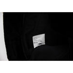 Ermanno Scervino Black Velvet Cotton Straight Legs Pants SIG30393-1