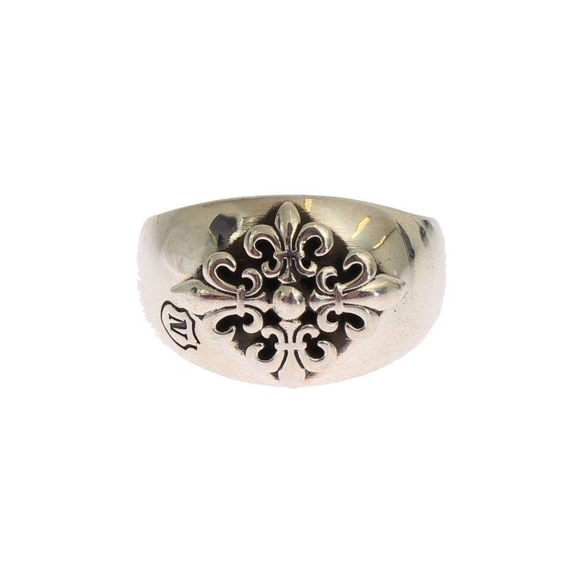 Nialaya Silver Crest 925 Sterling Ring