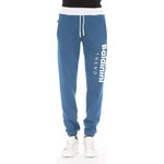 Baldinini Trend Blue Cotton Men's Sport Pant