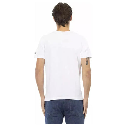 Trussardi Action White Cotton Men's T-Shirt
