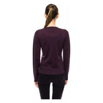 Montana Blu Purple Wool Women's Sweater