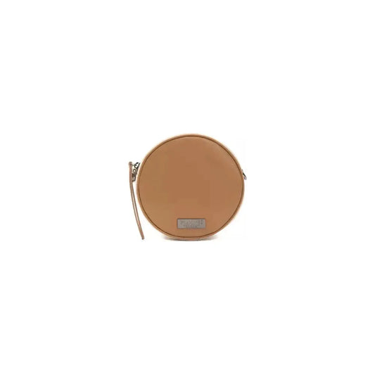 Pompei Donatella Brown Leather Women Crossbody Bag Pompei Donatella Sienna