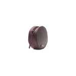 Pompei Donatella Chic Burgundy Small Oval Crossbody Bag