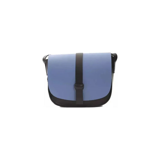Pompei Donatella Blue Leather Women Crossbody Bag Pompei Donatella Light Slate Gray