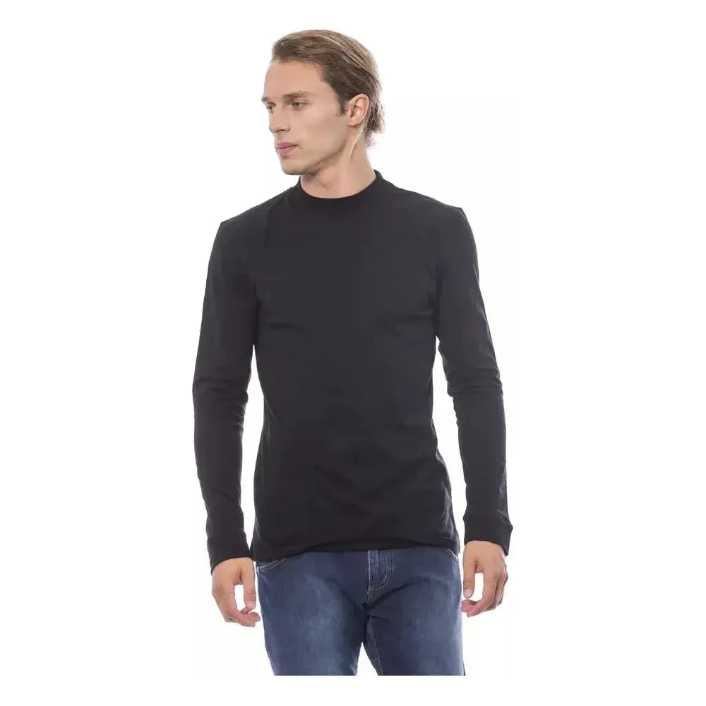 Verri Black Cotton Sweater