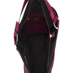 Pompei Donatella "Burgundy Leather Women Shoulder Bag"