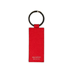 Neil Barrett Red Leather Men Keychain