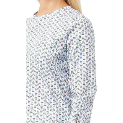 Bagutta White Cotton Women Blouse