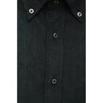 Robert Friedman Black Cotton Men's Shirt RO-20446-M