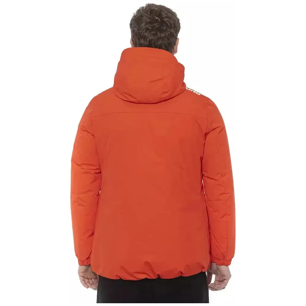 Tond Red Polyester Men's Jacket MAN COATS & JACKETS
