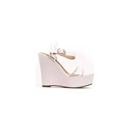 Péché Originel White Polyethylene Women Sandal Péché Originel Misty Rose