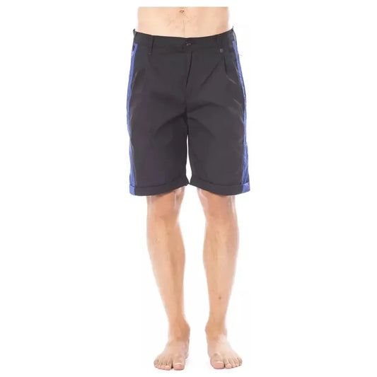 Verri Black Cotton Men's Casual Short VE-18344-W30
