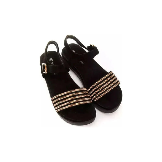 Péché Originel Gold Textile Women Sandal Péché Originel Light Gray
