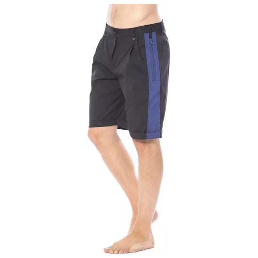 Verri Black Cotton Men's Casual Short VE-18344-W30