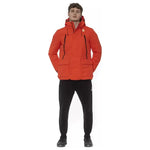 Tond Red Polyester Men's Jacket MAN COATS & JACKETS