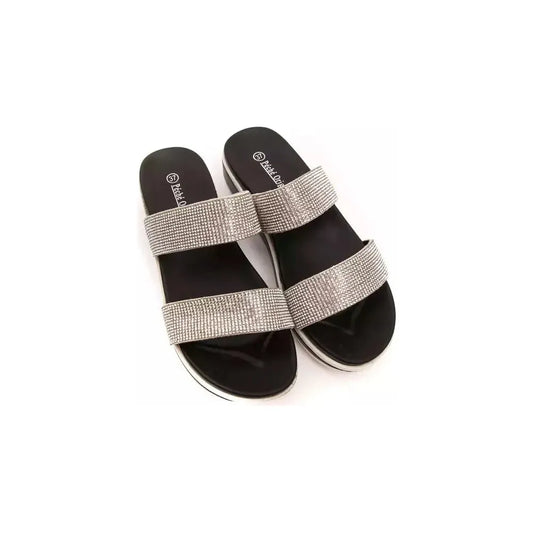 Péché Originel Silver Polyethylene Women Sandal Péché Originel Light Gray