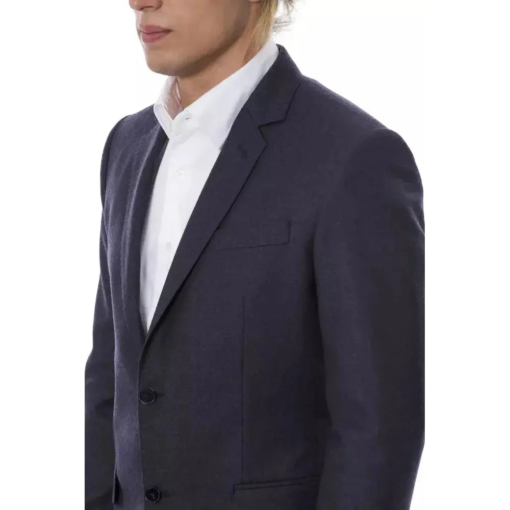 Verri Blue Wool Suits & Blazer