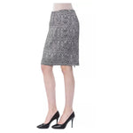 BYBLOS Black Viscose Women Skirt WOMAN SKIRTS