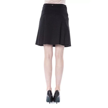 BYBLOS Black Polyester Women Skirt