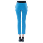 BYBLOS Light Blue Polyester Women Pants Jeans & Pants