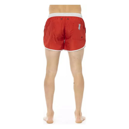 Bikkembergs Red Polyester Men Swim Short 1728,67345744032,Bikkembergs,Clothing,L,M,Men,Men - Clothing,Multicolor,New with tags,S,Swim Shorts - Swimwear - Clothing,Swimwear - Clothing,Swimwear - Men - Clothing,XL,XXL