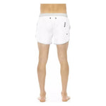 Bikkembergs White Polyester Men Swim Short