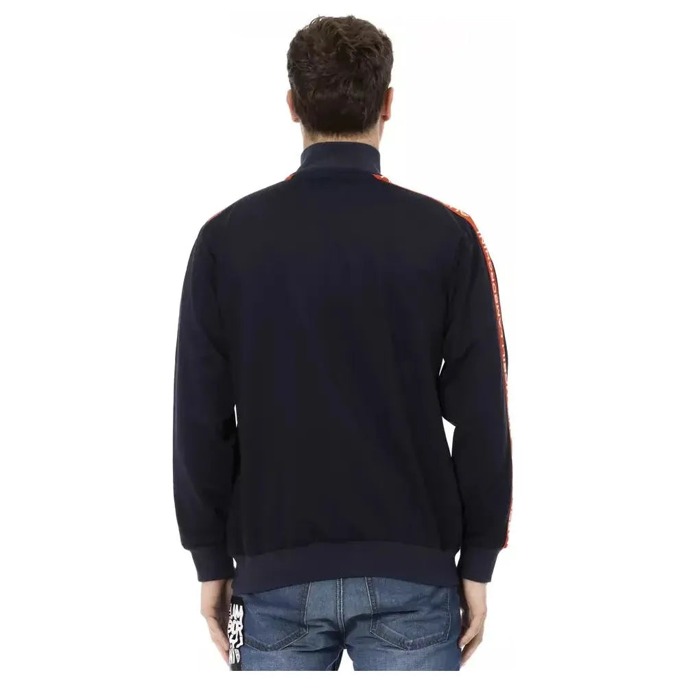 Automobili Lamborghini Blue Polyester Sweater