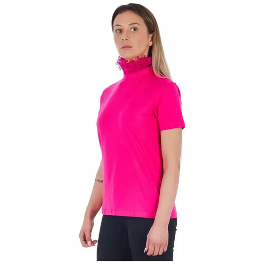 Frankie Morello Multicolor Cotton Women T-Shirt