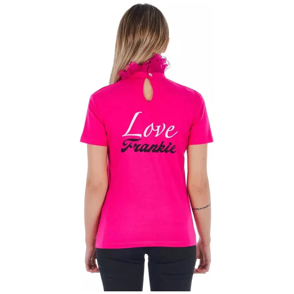 Frankie Morello Multicolor Cotton Women T-Shirt