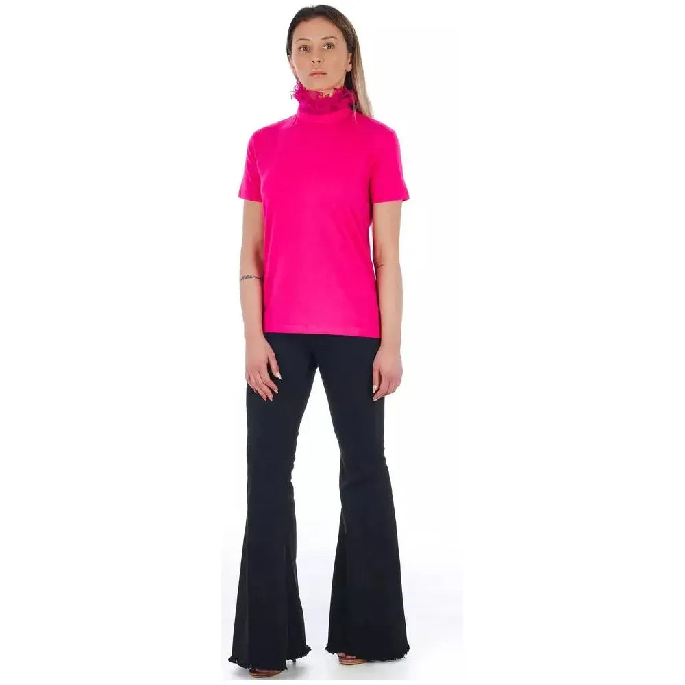 Frankie Morello Multicolor Cotton Women T-Shirt