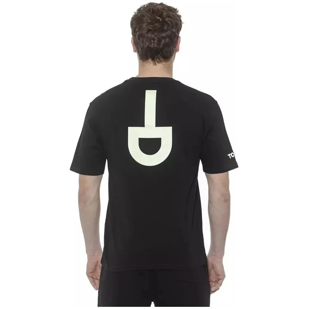 Tond Black Cotton T-Shirt