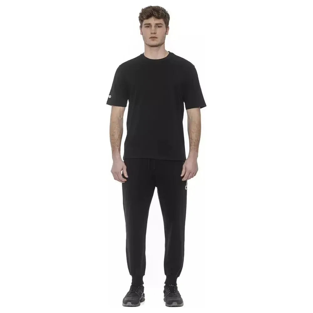 Tond Black Cotton T-Shirt