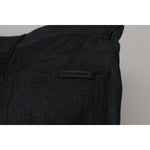Dolce & Gabbana Black Silk Bandana Print Pants