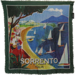 Dolce & Gabbana Multicolor Sorrento DG Shawl Fringe Scarf
