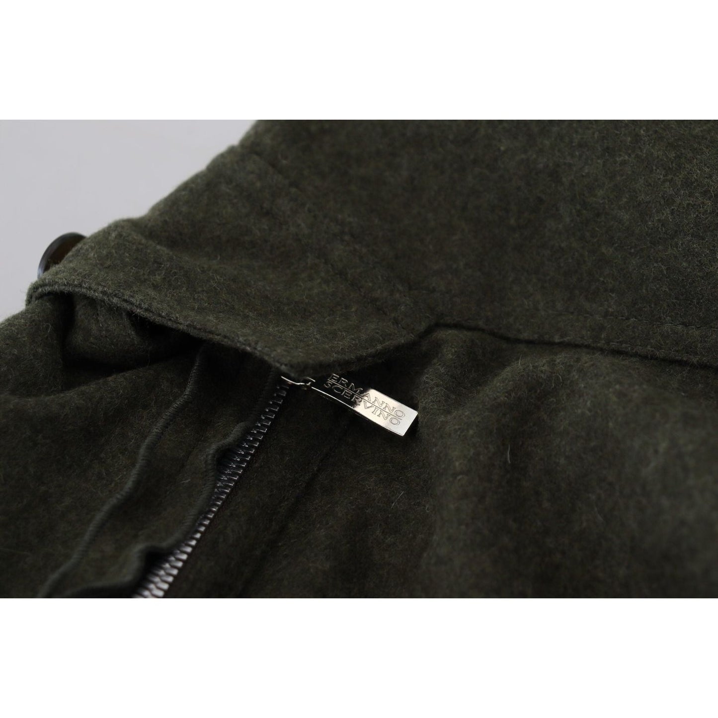 Ermanno Scervino Green Lace Up Leg Women Tapered Pants